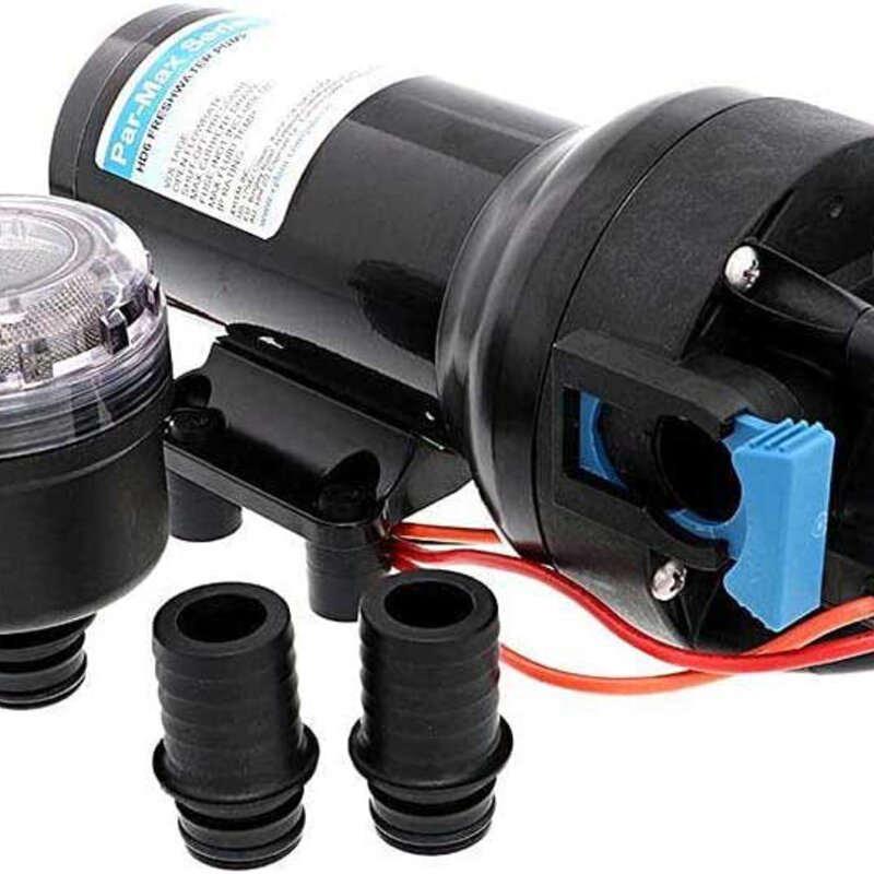 Pompa PARMAX HD6 24V, 6 GPM, 60 PSI do systemów wodnych na jachtach