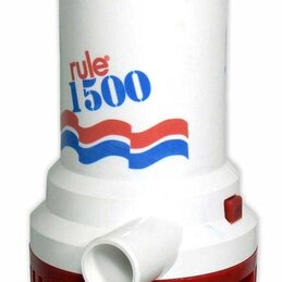 Pompa Rule 1500 do odprowadzania wody na jachtach i łodziach