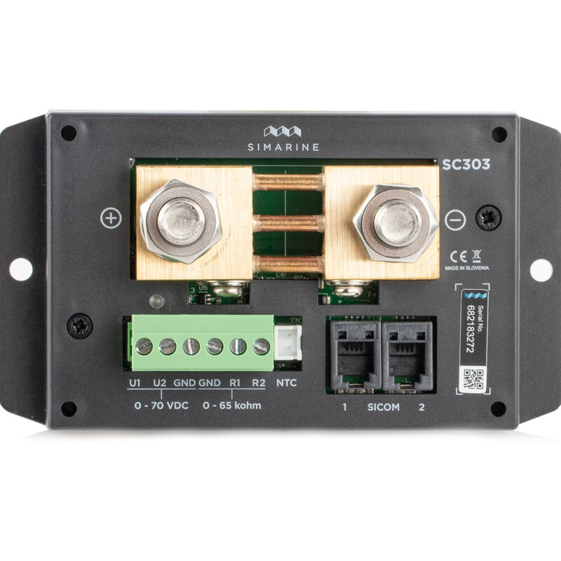 Shunt SC303 300A do systemów elektrycznych na jachtach