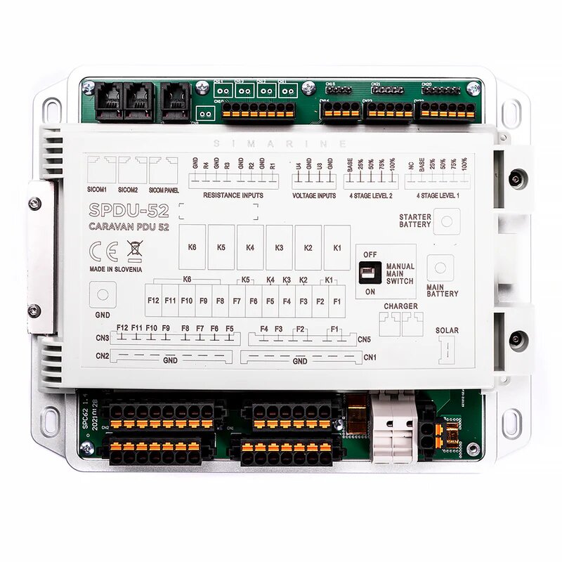 SPDU-52 Rozdzielacz prądu do systemów elektrycznych na jachtach
