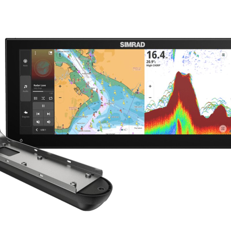 Simrad NSX 3015 UW Al 3-w-1 do łodzi i jachtów