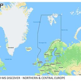Discover - Północna i Centralna Europa MAX-N+ do nawigacji jachtowej
