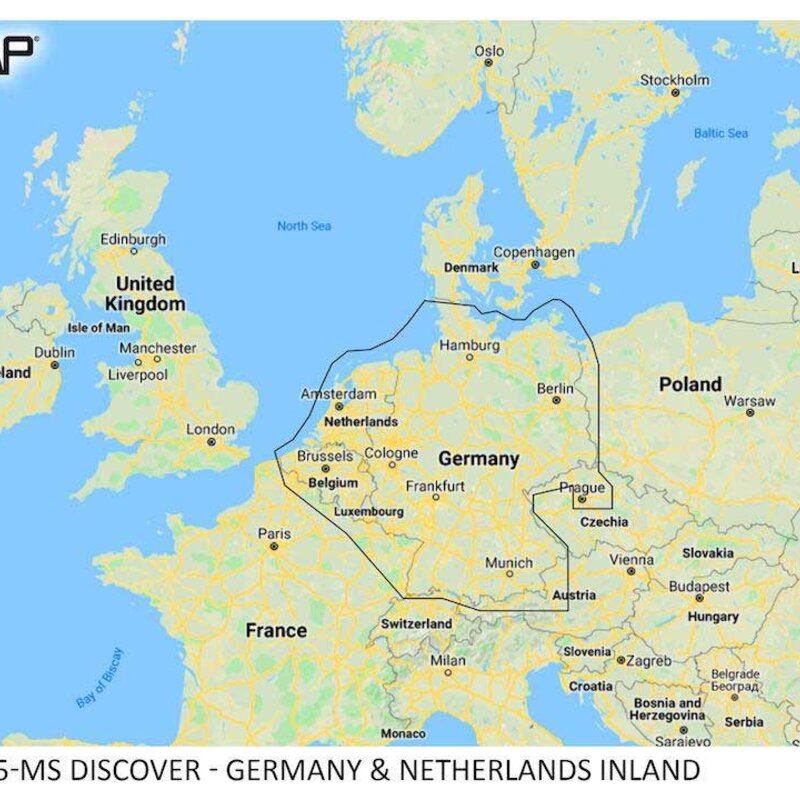 Discover - Przewodnik nawigacyjny dla Niemiec i Holandii śródlądowych