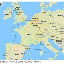 Reveal - Nawigacja dla wybrzeża i wód śródlądowych Francji - Max-N+