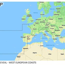 Reveal - Mapy nawigacyjne wybrzeży Europy Zachodniej Max-N+