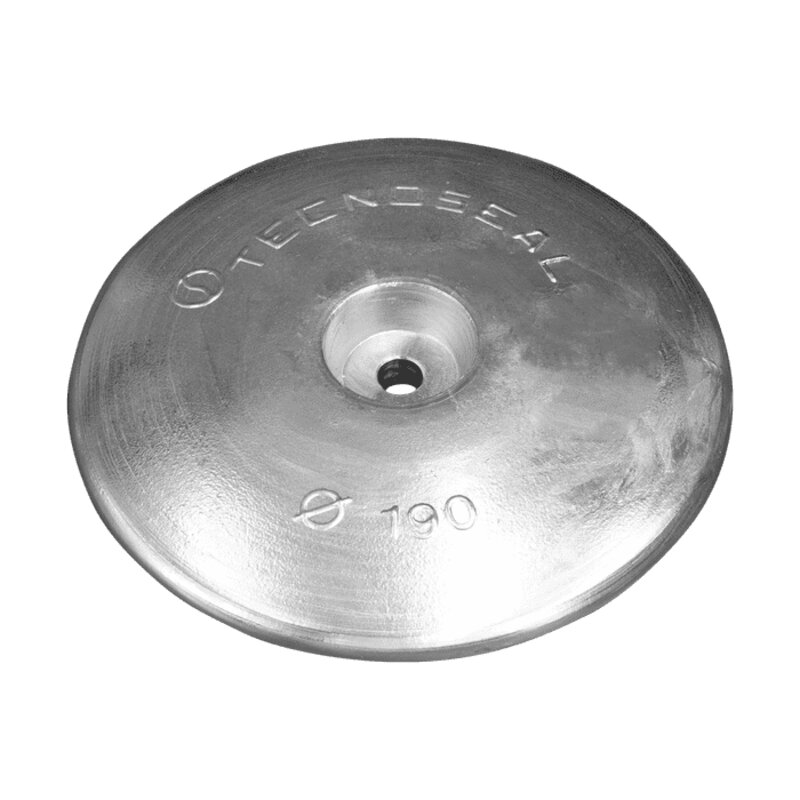 Anoda sterowa płaska z magnezu, średnica 190 mm
