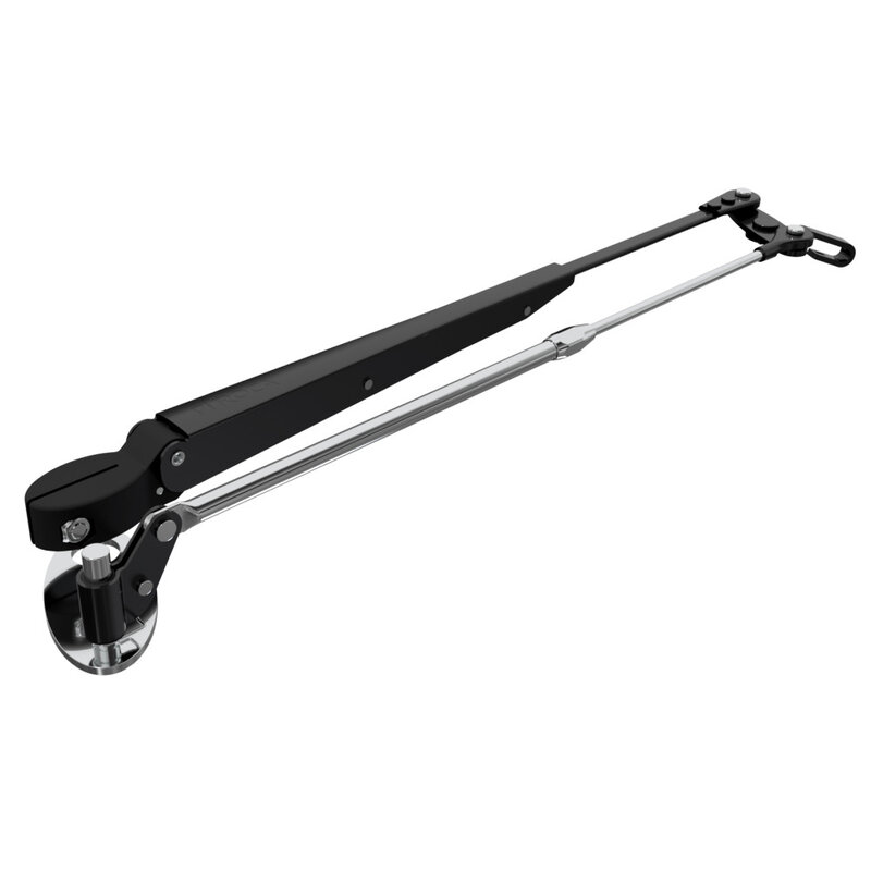 Wycieraczka do szyb jachtowych równoległa ze stali nierdzewnej, regulowana 324-462 mm
