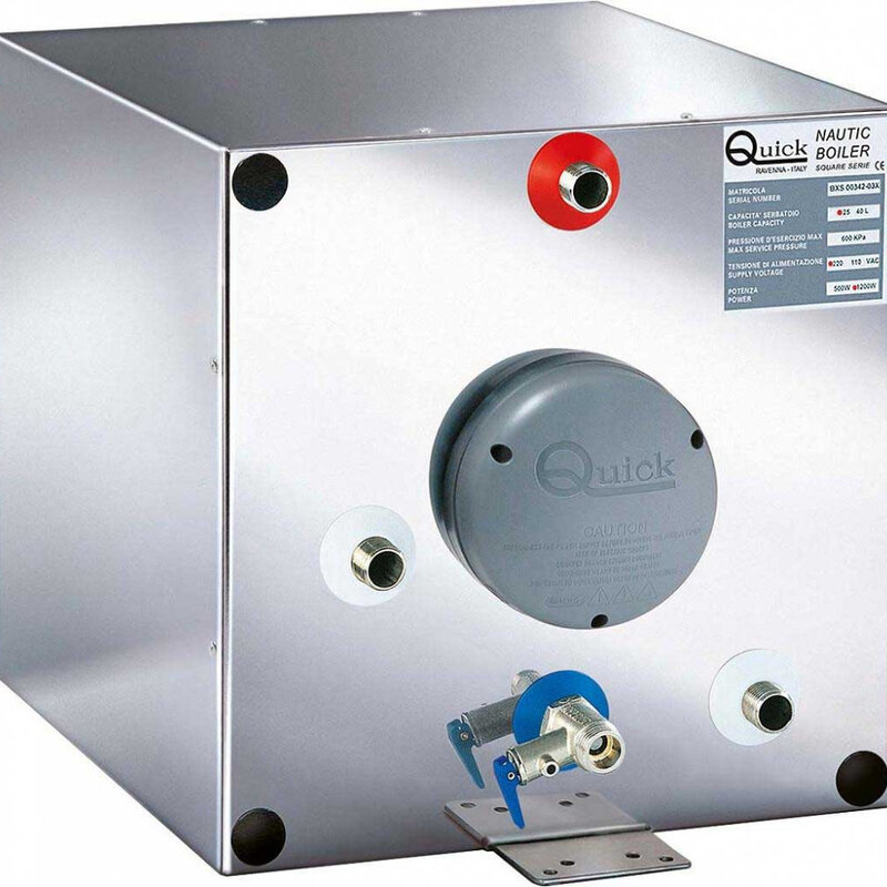 Quick Boiler prostokątny model, pojemność 25 L do łodzi i jachtów