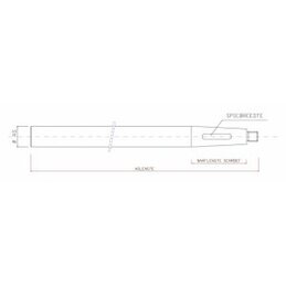 Wał napędowy Propellerwelle, materiał Duplex 4462, średnica 30 mm, długość 2400 mm