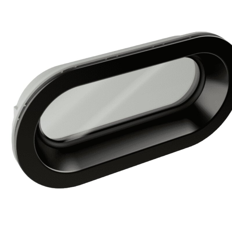 Bulaj okrętowy TOPwindows KR czarny, 375x175 mm