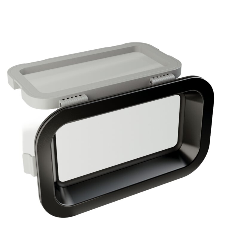 TOPwindows R55 Iluminator klapowy czarny