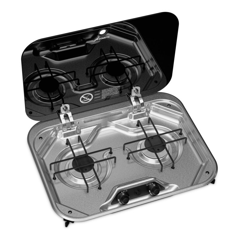 Kuchenka gazowa Dometic PI8022 z 2 palnikami i zapłonem 12V