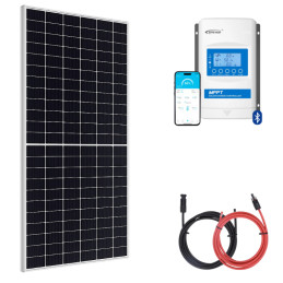 Zestaw do kampera panel sztywny 455W regulator 30A MPPT