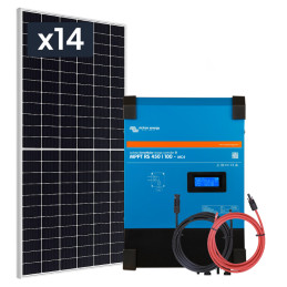 Elektrownia DC 48V 6.37 kWp do magazynu energii