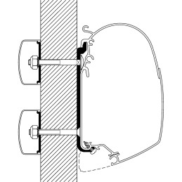 Thule Płaski adapter do serii TO 5 i 8, 5 m – 5000