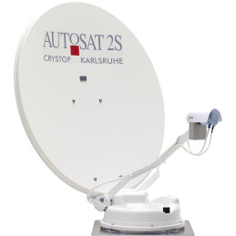 Crystop System Satelitarny AutoSat 2S 85 Control, Twin Skew GPS, 85 cm