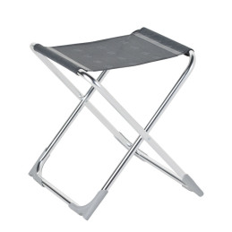 Dukdalf Składany taboret aluminiowy Soul, antracytowy