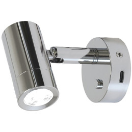 Frilight Mini reflektor LED D4 z włącznikiem i USB-C