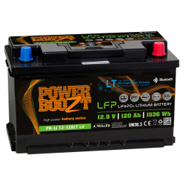 PowerBoozt Bateria Litowa na Zimne Warunki, 120 Ah