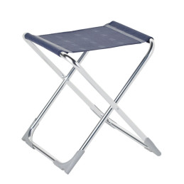 Dukdalf Składany taboret aluminiowy Soul, niebieski