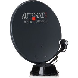 Crystop System Satelitarny AutoSat Light S Digital, black, Single – czarny, Single