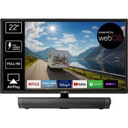 Telewizor Reflexion LED22iBT Zestaw z Soundbarem, Rozmiar ekranu 21,5" (55 cm) – 22" (55 cm)