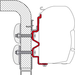Fiamma Adapter do markizy Hymer Camp, 450 cm – 4500