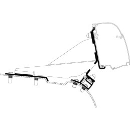 Adapter PSA Minivan G2 do Thule 3200