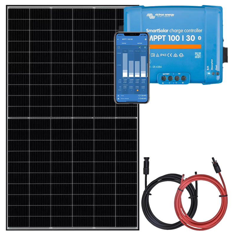 Zestaw solarny o mocy 400W MPPT z regulatorem BlueTooth