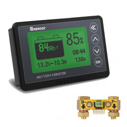 Monitor akumulatora Renogy 500A z Shunt