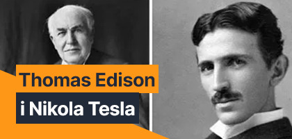 Thomas Edison i Nikola Tesla