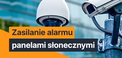 Zasilanie alarmu panelami słonecznymi