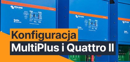 Magazyn energii konfiguracja MultiPlus i Quattro II