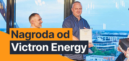 Nagroda od Victron Energy dla firmy SunTrack